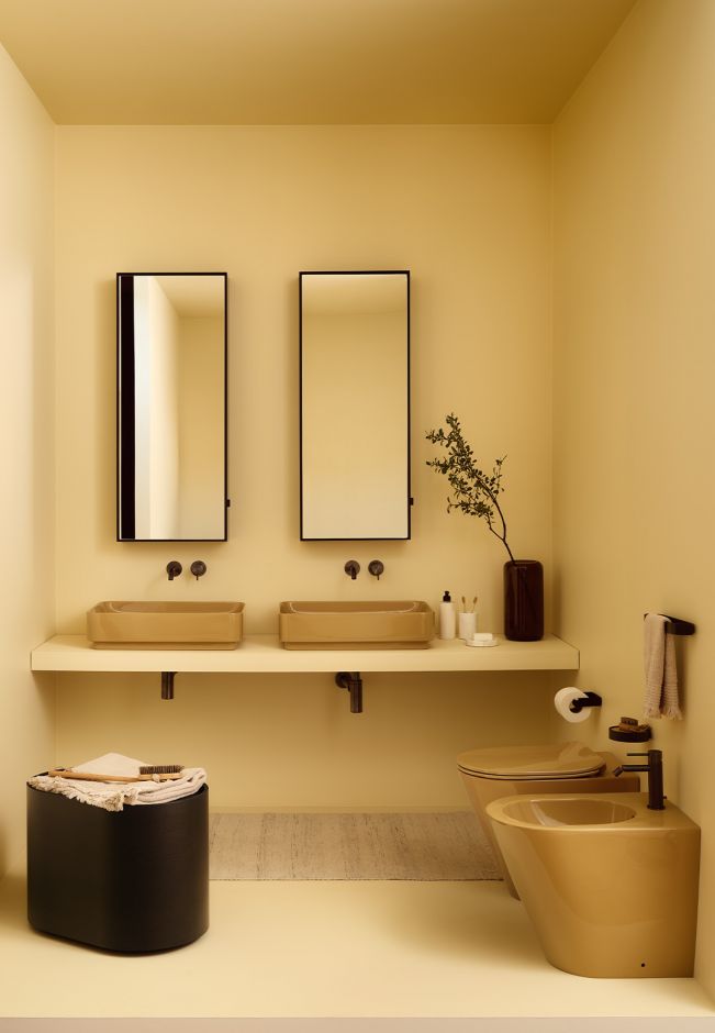 Накладная раковина Cielo Mare MRLAR прямоугольная, 60х38х15 см ФОТО