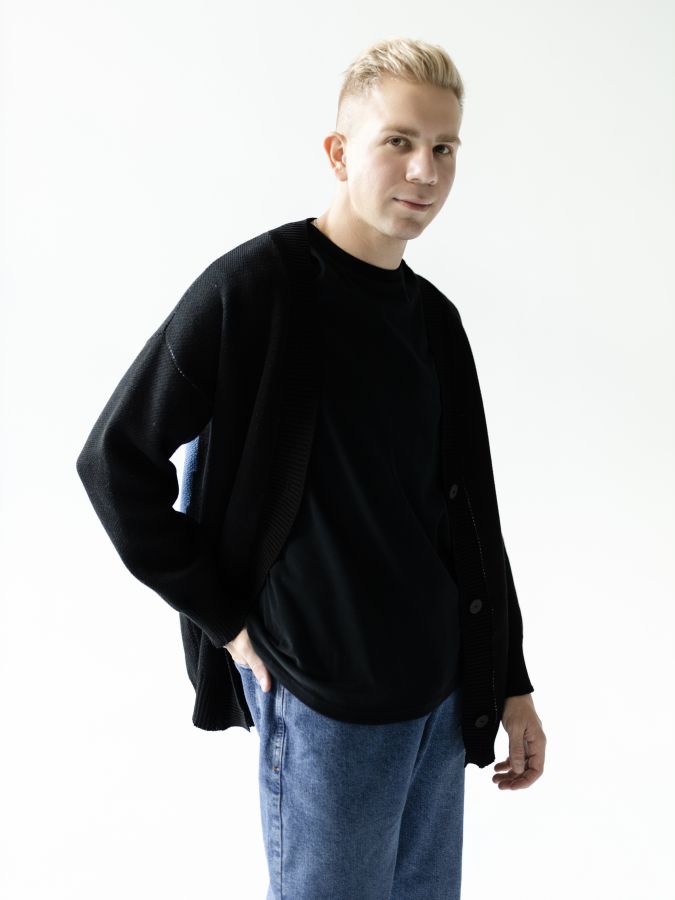 Футболка классическая черная