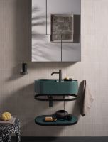 Накладная/подвесная овальная раковина Cielo Les Petites LPLAO60/LPLAO60SF 60х30х16 см схема 6