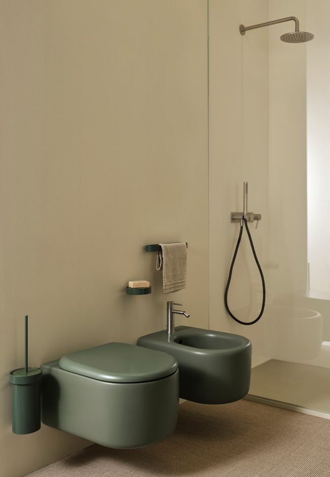 Унитаз подвесной безободковый Cielo Itaca ITVSK крепеж в комплекте ФОТО