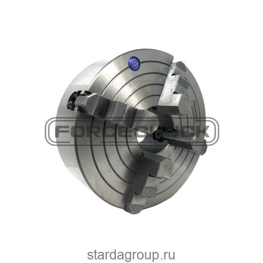 Четырехкулачковый токарный патрон 7103-0012 FORCECHUCK с независимым перемещением кулачков