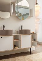 Тумба подвесная/напольная Cielo Theo 175 из материала Fenix, с 2 дверцами и 3 открытыми полками THMF175A2/THMF175A2SF 175х63х38 см схема 10 Тумба подвесная/напольная Cielo Theo 175 из материала Fenix, с 2 дверцами и 3 открытыми полками THMF175A2/THMF175A2SF 175х63х38 см схема 10