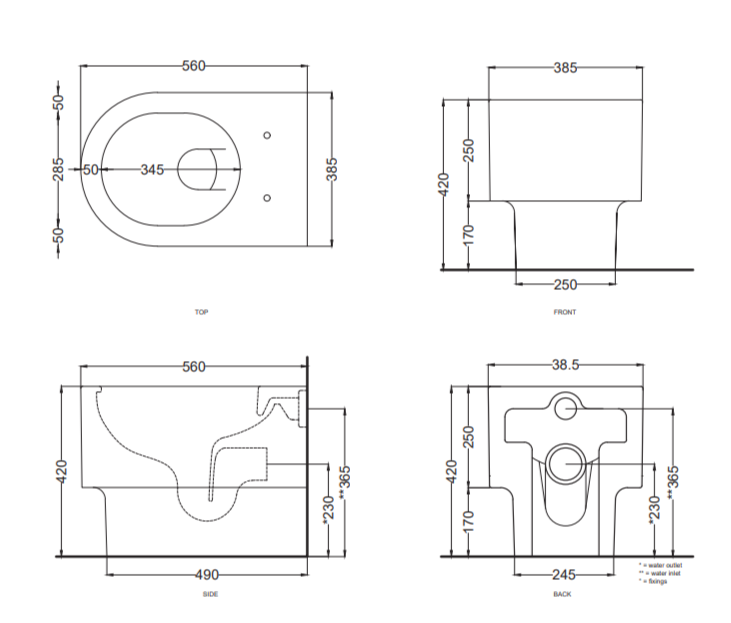 Биде напольное Cielo Enjoy Pro MINI SMBIRP ФОТО