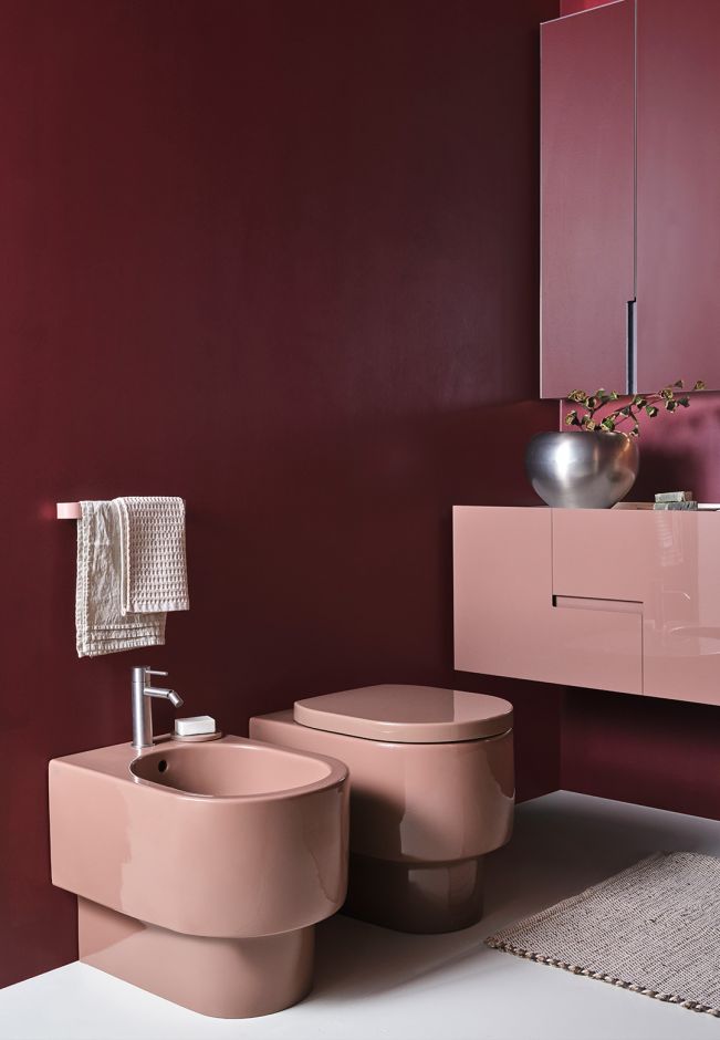 Биде напольное Cielo Enjoy Pro MINI SMBIRP ФОТО