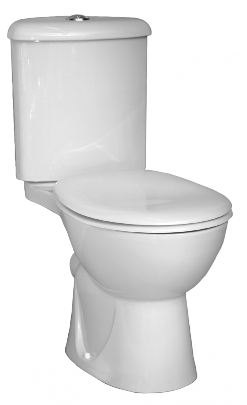 Унитаз-компакт напольный угловой VitrA Arkitekt с сиденьем без микролифта белый 9754B003-7200