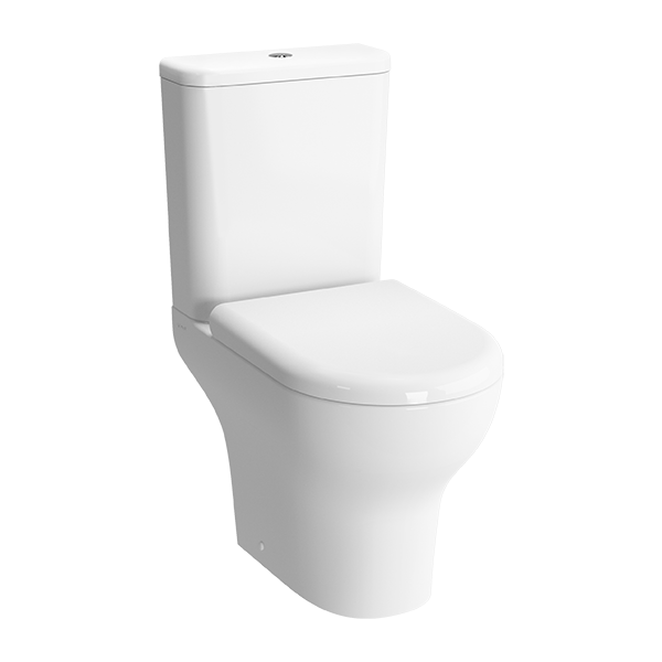 Унитаз-компакт напольный VitrA Zentrum с сиденьем микролифт белый 9824B003-7207