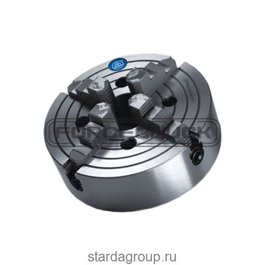 Четырехкулачковый токарный патрон 7103-250 FORCECHUCK с независимым перемещением кулачков