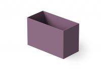 Ванна отдельностоящая Dea Design Single DD8702 1000 8 100x58xh75 см Lavender №8 схема 1