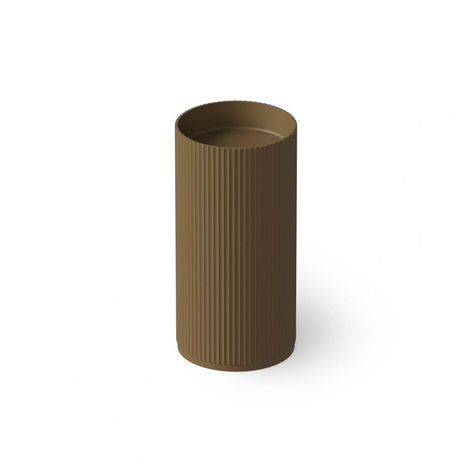 Изображение Круглая раковина Dea Design DD2803 450 1 45x45xh90 см напольная установка Dark Camel №1