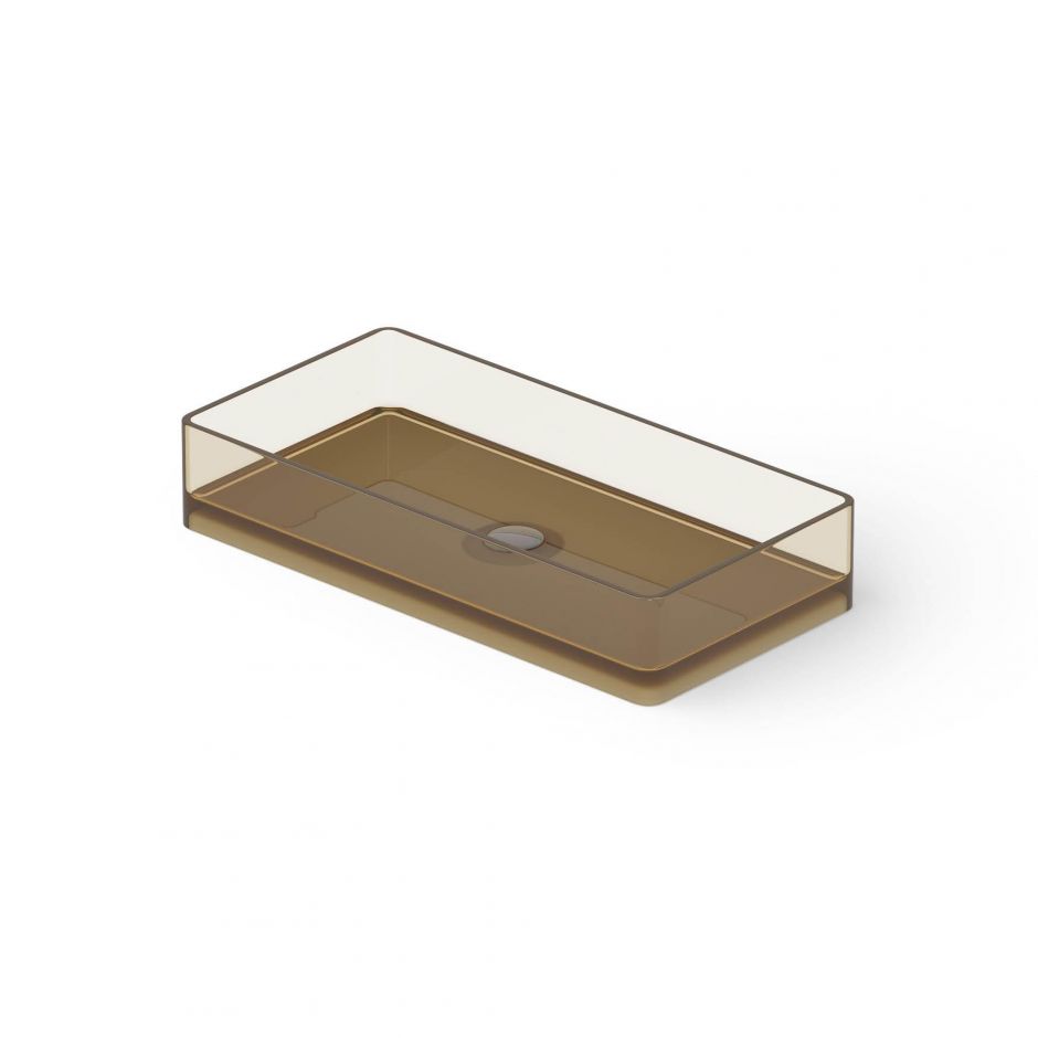 Раковина Dea Design DD9010 800 R6 80x40xh14,5 см накладная настольная Classic Green R6