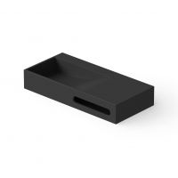 Раковина Dea Design DD9064 900 16 90x42xh15 см Black №16 схема 1