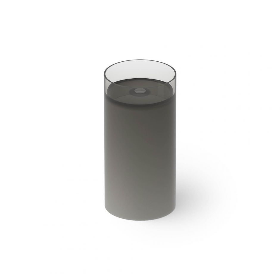 Круглая раковина напольная Dea Design DD2012 400 R4 40x40xh82 см Smoky Black R4