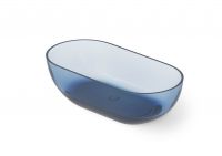 Овальная ванна Dea Design Shadow DD8619 1550 R7 155x77xh52 см Royal Blue R7 схема 1