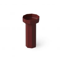 Раковина Dea Design DD2025 480 17 многогранник 48x45,6xh90 см Red Wine №17 схема 1