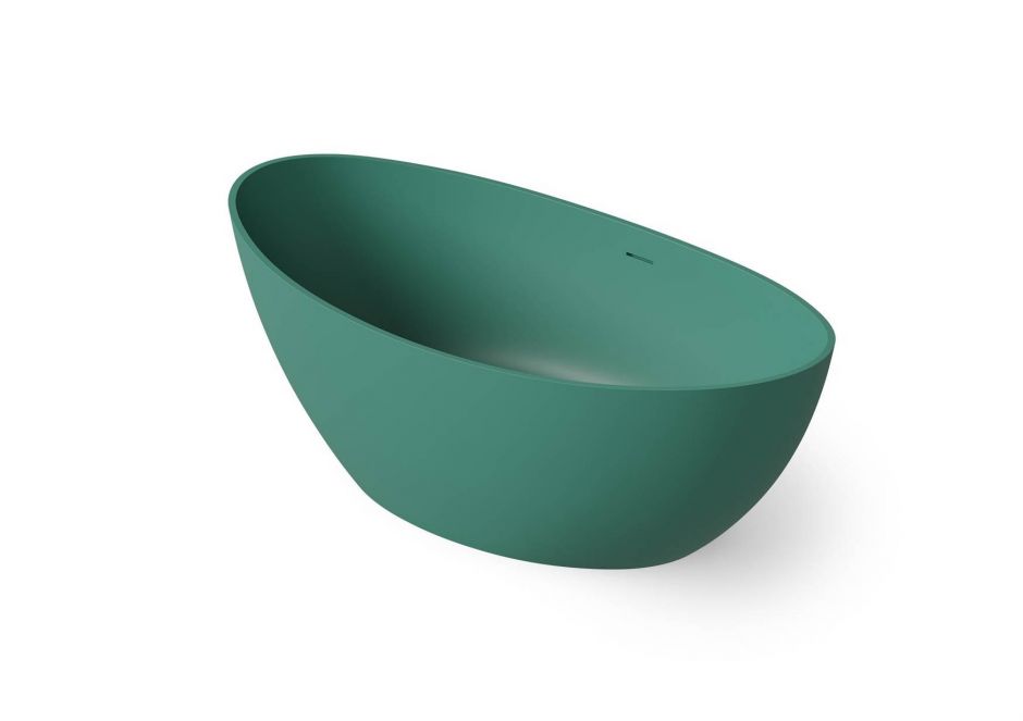 Ванна Dea Design Elegant DD8643 1600 10 со сливом по центру 1600 160x80xh55 см Green №10