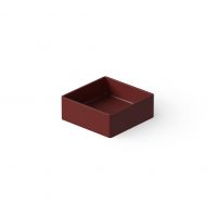 Раковина квадратная Dea Design DD9008 400 17 40x40xh15 см Red Wine №17 схема 1