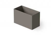 Ванна отдельностоящая Dea Design Single DD8702 1000 3 100x58xh75 см Grey №3 схема 1