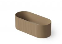 Ванна отдельностоящая Dea Design Stripes DD8803 1700 2 170x72xh56 см Light Camel №2 схема 1