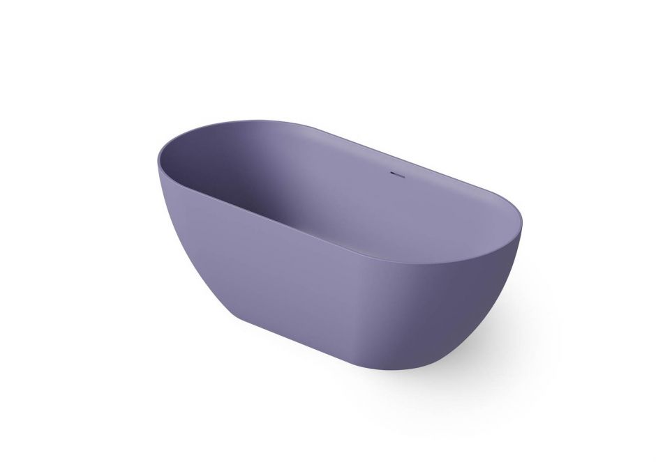 Изображение Ванна Dea Design Edge DD8919 1600 14 овальная слив по центру 160x75xh56 см Lilac №14