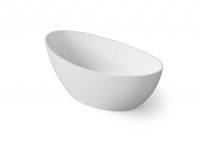 Ванна Dea Design Elegant DD8643 1600 18 со сливом по центру 1600 160x80xh55 см White №18 схема 1