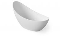 Ванна искусственный камень Dea Design Elegant DD8621 1860 18 186x78xh94 см White №18 схема 1