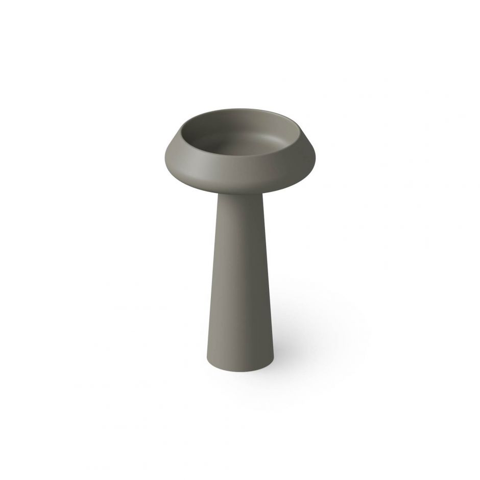 Изображение Напольная раковина Dea Design DD2046 545 4 54,5x54,5xh90 см круглая Light Grey №4