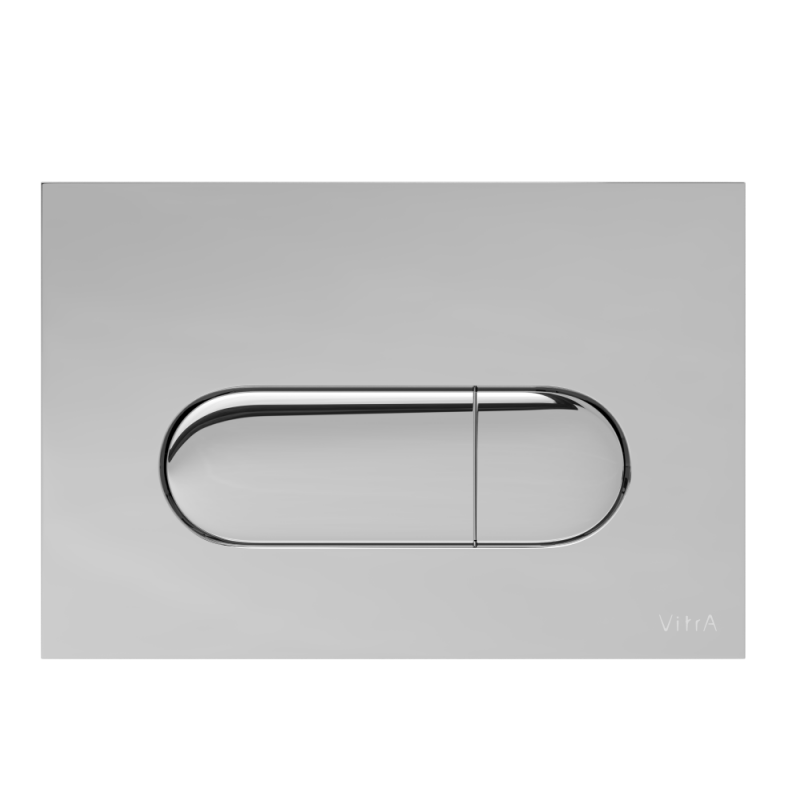 Кнопка смыва VitrA Root глянцевая хром двойный смыв 740-2280