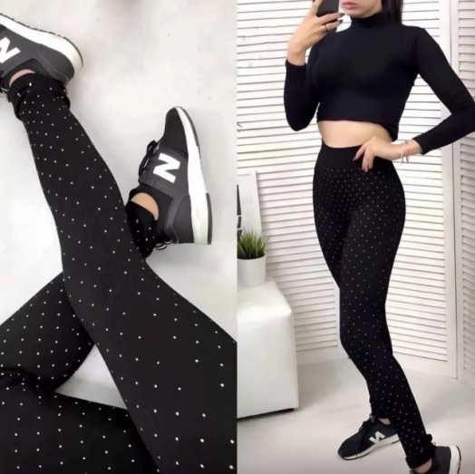 Лосины теплые женские 50500