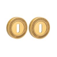 Накладка на межкомнатный замок DND BF10 P (Martinelli) полированная латунь