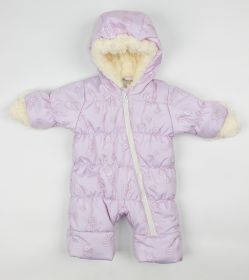 Комбинезон с утеплителем, арт.11-116 Цвет: пыльная роза