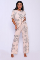 933 Пижама Драконы [розовый]