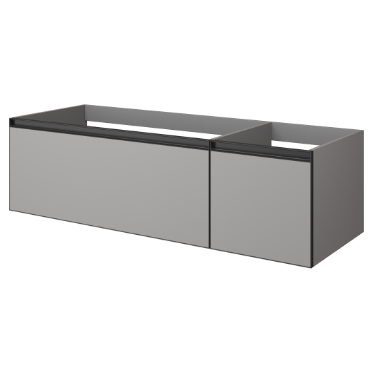 Тумба Armadi Art Quatro 790-M2-140, два блока (100+40), чаша слева схема 3