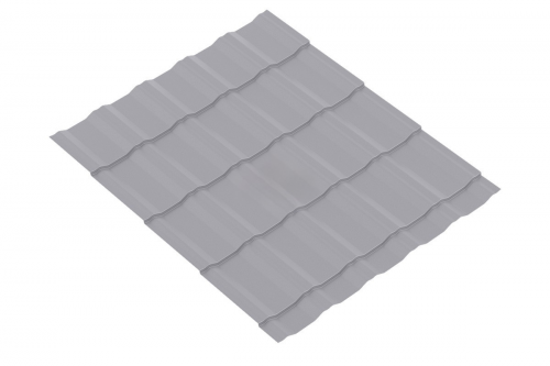 Металлочерепица KRONA 0.5 Полиэстер двусторонний RAL 7004