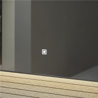 Зеркало Antonio Lupi Curva CURVA90W, диммер, подсветка схема 2