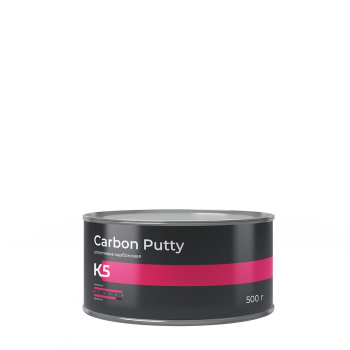 K5 Carbon Putty Шпатлевка карбоновая, 500г.