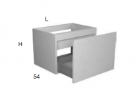 База для мебельного комплекта Antonio Lupi ILBagno GAL схема 1 База для мебельного комплекта Antonio Lupi ILBagno GAL схема 1
