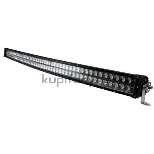 Светодиодная радиусная балка 4D 288 Ватт 96 led Osram 127 см дальний свет ip68 PRO