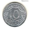 Испания 10 сентимо 1959