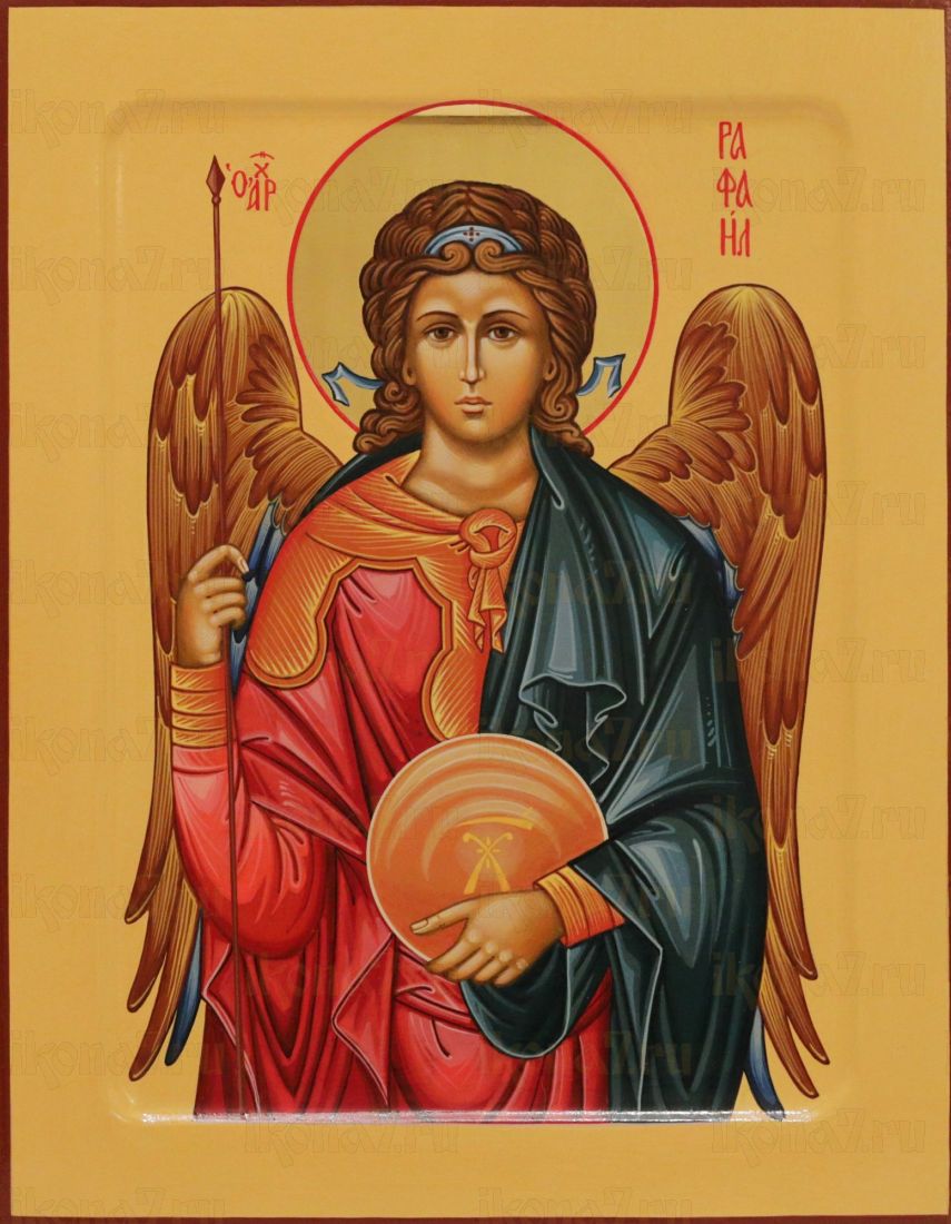 Икона Рафаил Архангел (UV-печать)(10105)