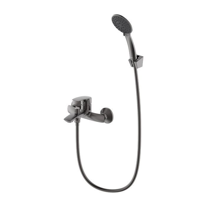 Смеситель для ванны, графит, Rora, Milardo, RORGM00M02