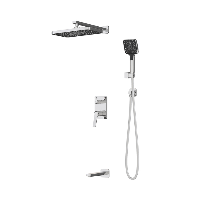 Встраиваемая система с изливом, глянцевый хром, Parker, IDDIS, PARSB03i68