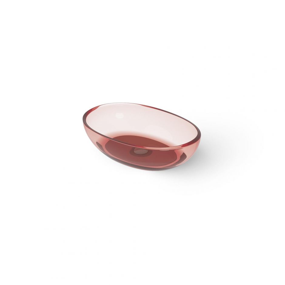 Изображение Накладной овальный умывальник Dea Design DD9077 600 R5 60x40xh15,5 см-14,5 см Pomegranate R5
