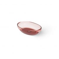 Накладной овальный умывальник Dea Design DD9077 600 R5 60x40xh15,5 см-14,5 см Pomegranate R5 схема 1