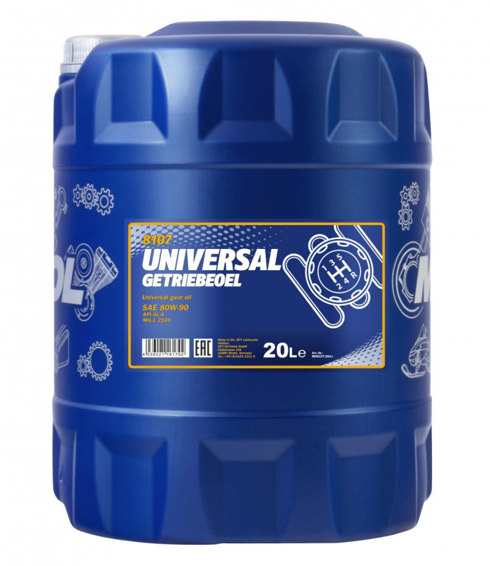 Mannol Universal GL4, 80W-90,20л