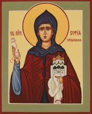 Икона София Суздальская (UV-печать)(10123)