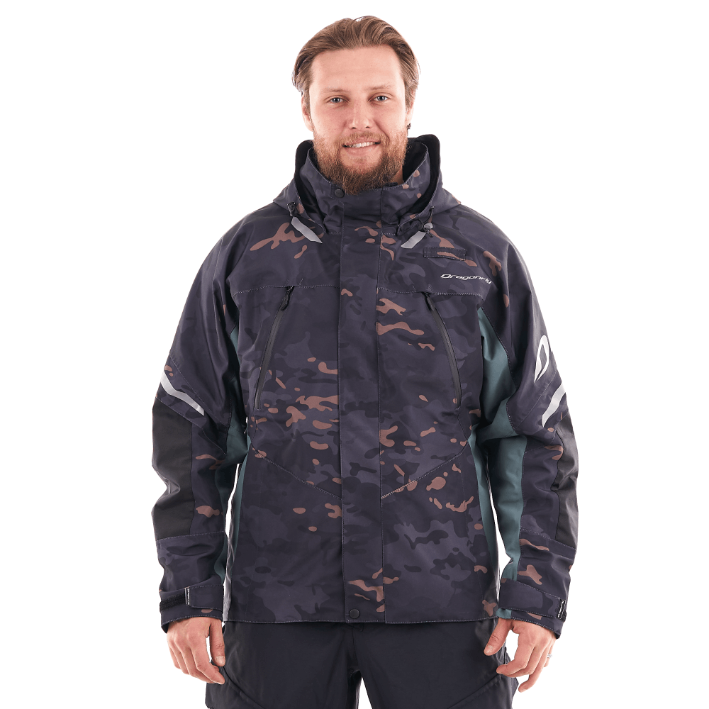 Мембранная куртка QUAD 2.0 CAMO-Gray