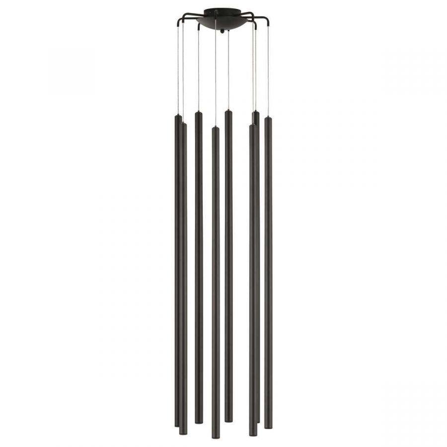 L8T747447 Люстра TUBO LED 40W 2560LM 25G ЧЕРНЫЙ 4000K