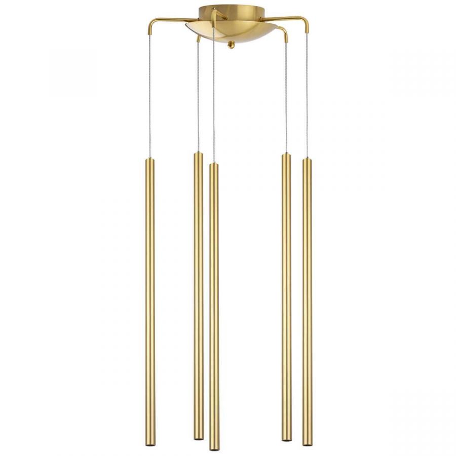 L5T747333 Люстра TUBO LED 25W 1500LM 25G ЗОЛОТО 3000K