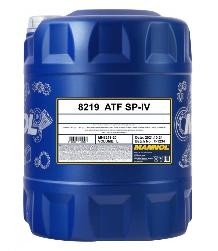 Mannol ATF SP-IV, 20л