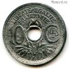 Франция 10 сантимов 1945 C